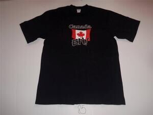 Canada EH! TShirt Goda Size XLarge Black -021585